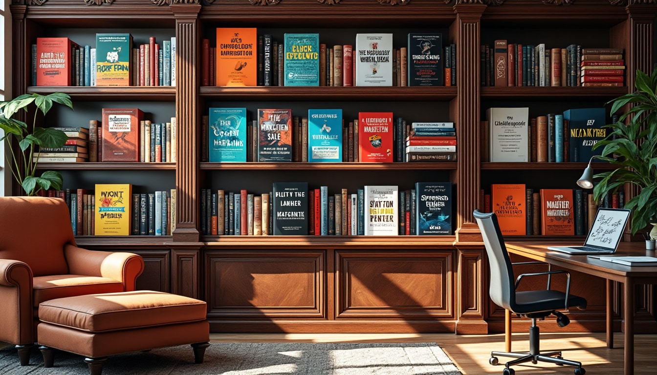 découvrez notre sélection des 28 ouvrages incontournables sur le marketing qui vous aideront à maîtriser l'art de la vente et de la publicité. que vous soyez débutant ou expert, ces livres vous fourniront des stratégies et des conseils pratiques pour réussir dans le monde du marketing.