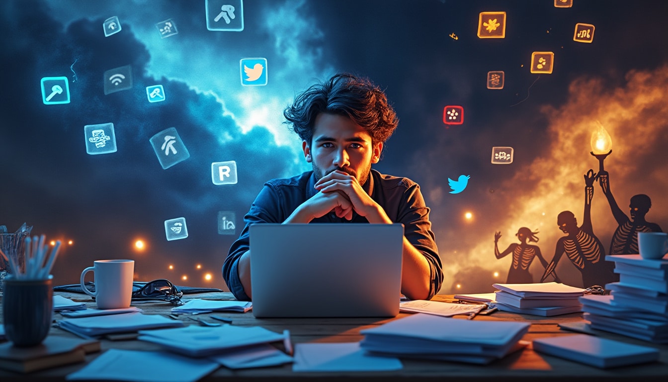 découvrez les réalités du métier de community manager, oscillant entre adoration et dédain. plongez dans les défis et les paradoxes de cette profession en pleine évolution, où passion et pression s'entrelacent.