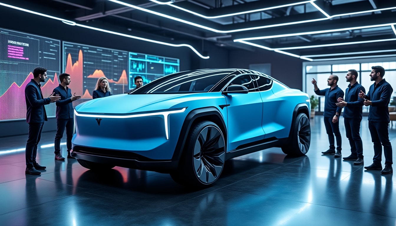 découvrez comment le cybertruck de tesla subit une transformation réaliste pour s'adapter aux attentes des consommateurs. face à des ventes en demi-teinte, la marque réévalue sa stratégie marketing pour les pickups afin de conquérir le marché. plongez dans les changements innovants et les nouvelles approches qui redéfinissent l'univers du pickup électrique.