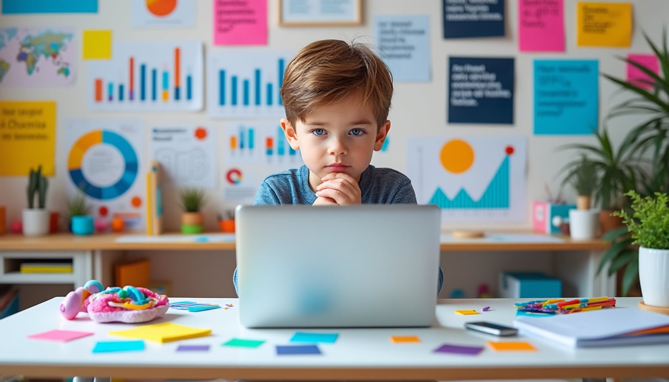 découvrez l'histoire inspirante de léo, un petit garçon de 4 ans qui aspire à devenir consultant en webmarketing. suivez son rêve audacieux de prendre les rênes d'une task force et d'apprendre les ficelles du numérique dès son plus jeune âge. plongez dans son univers où l'imagination et l'ambition se rencontrent!