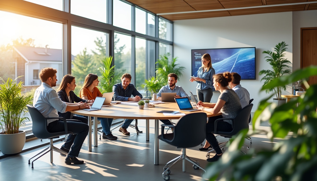 découvrez comment practys conseil révolutionne la formation commerciale avec une école de vente sur mesure pour edf solutions solaires, adaptée aux besoins spécifiques du secteur solaire.