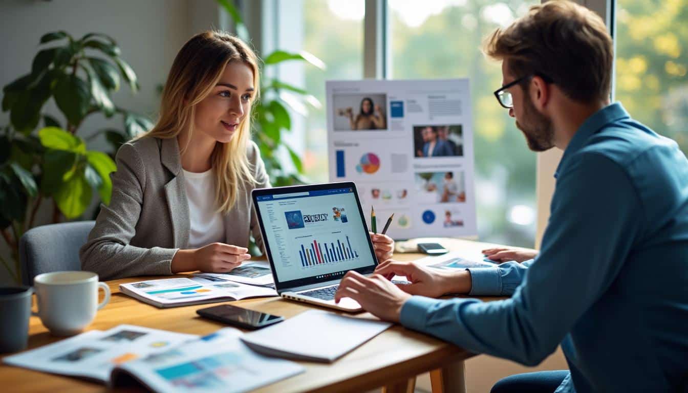 Illustration: Définition du marketing digital et différences avec le marketing traditionnel