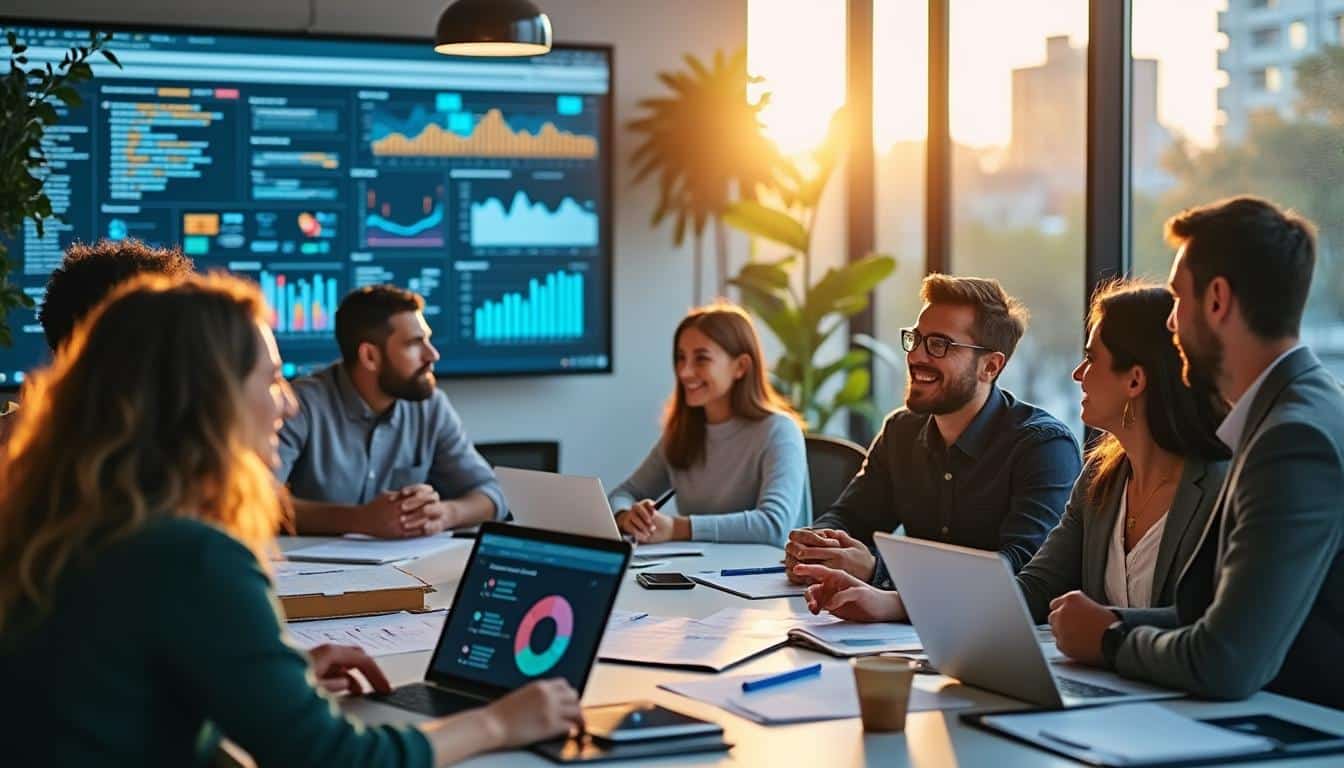 Illustration: Les principaux objectifs du marketing digital dans la stratégie d’entreprise
