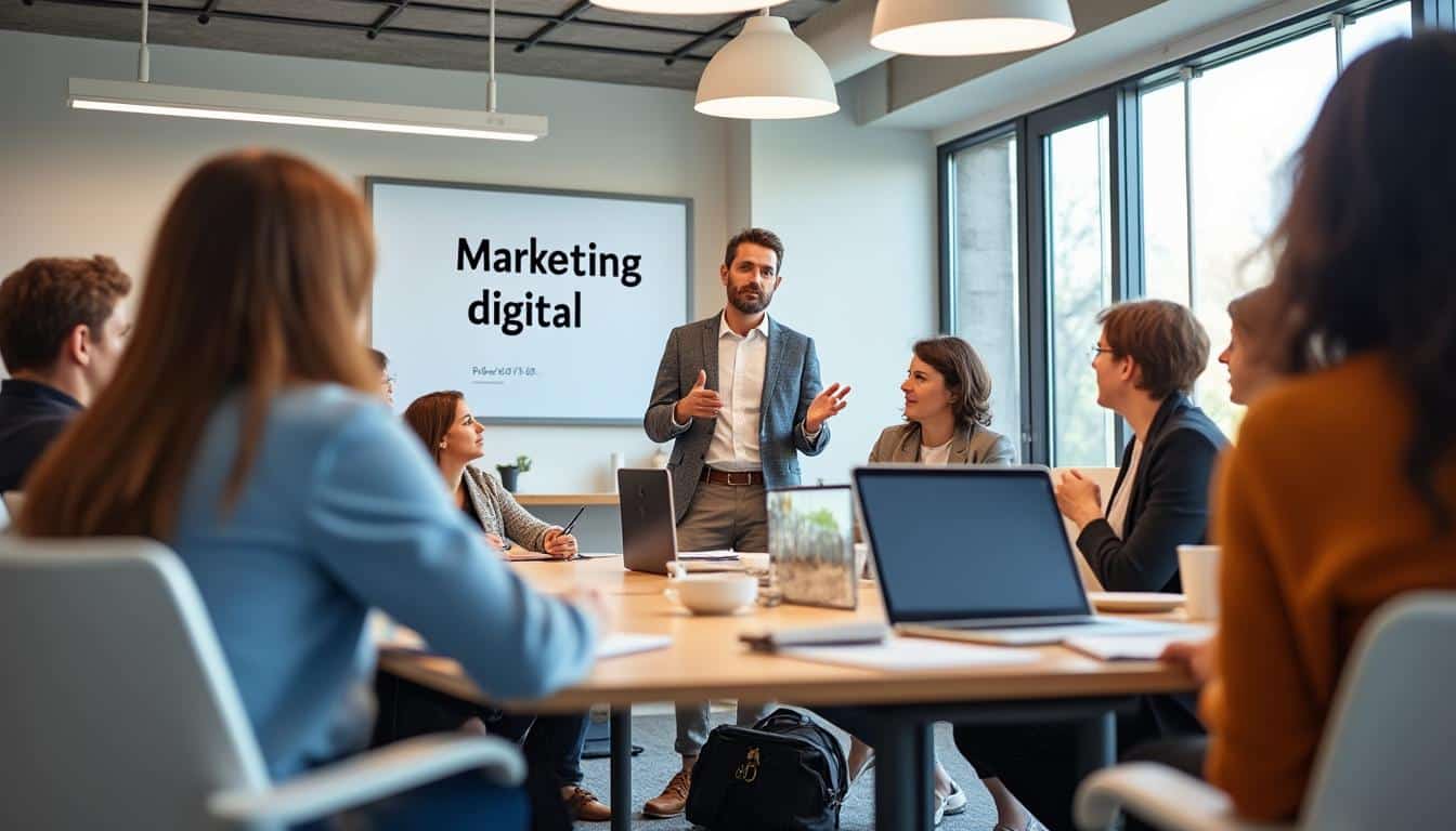 Illustration: Introduction au marketing digital et à son importance pour l’emploi