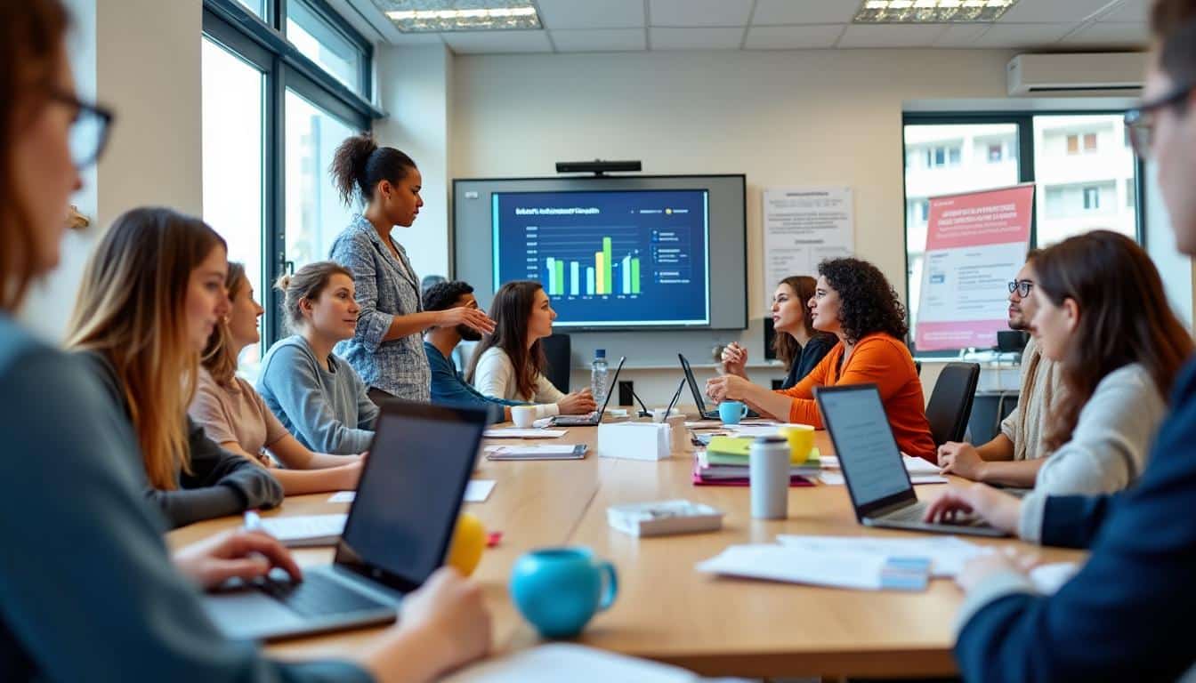 Illustration: Les différentes formations marketing digital proposées ou finançables par Pôle emploi