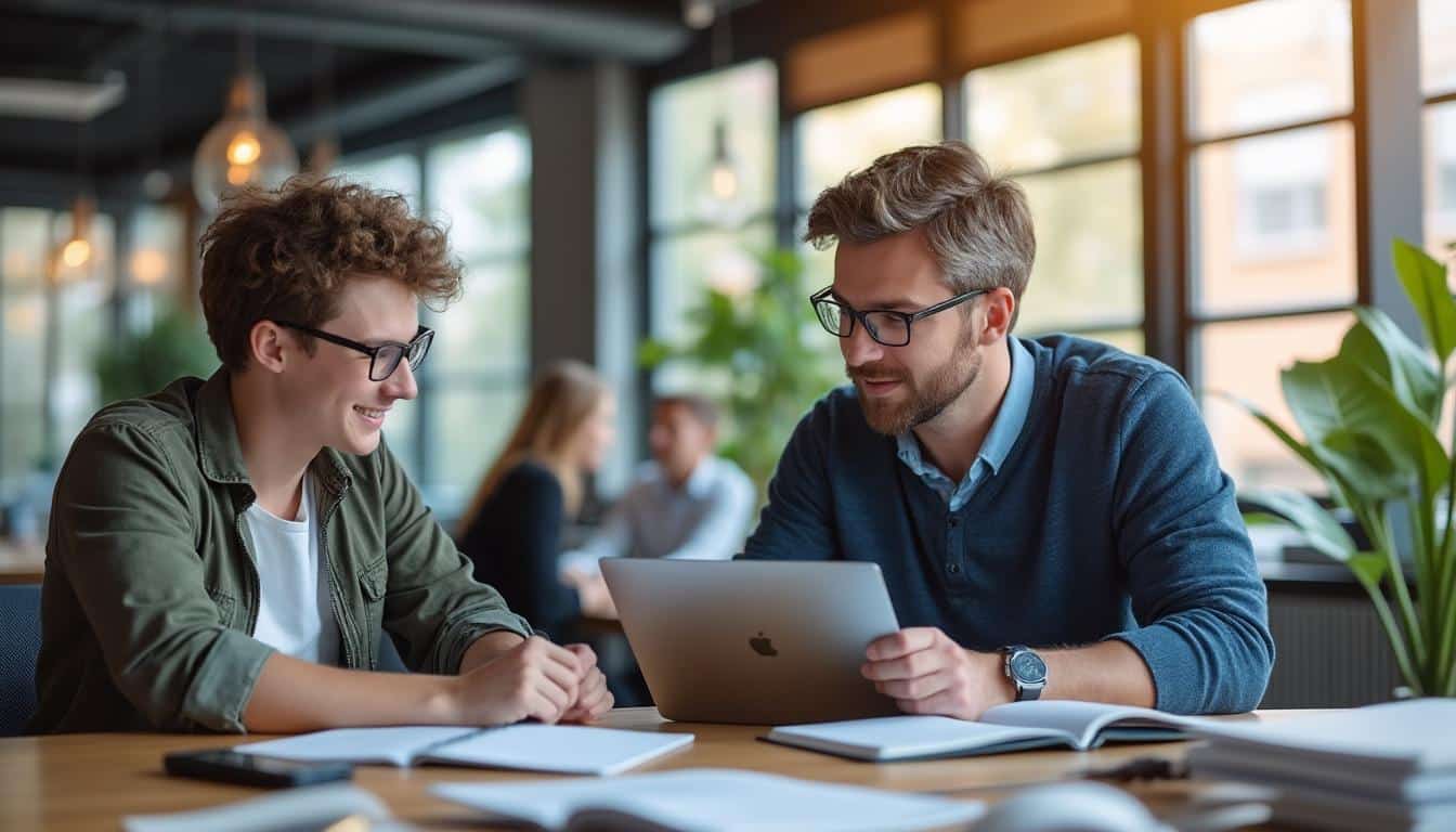 Illustration: Les avantages de suivre une formation en marketing digital en alternance