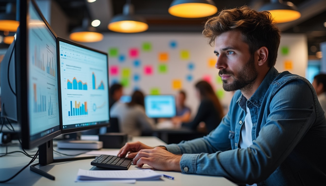 Illustration: Missions et compétences du responsable marketing digital