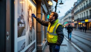 Guide du déploiement d'affichage urbain dans un quartier spécifique