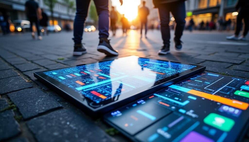 Le potentiel des panneaux interactifs pour l'affichage urbain