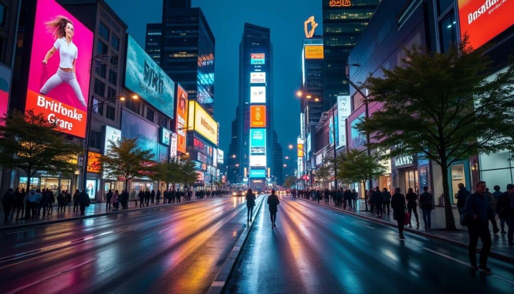 Affichage urbain : gérer la pollution lumineuse en ville