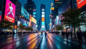 Affichage urbain : gérer la pollution lumineuse en ville