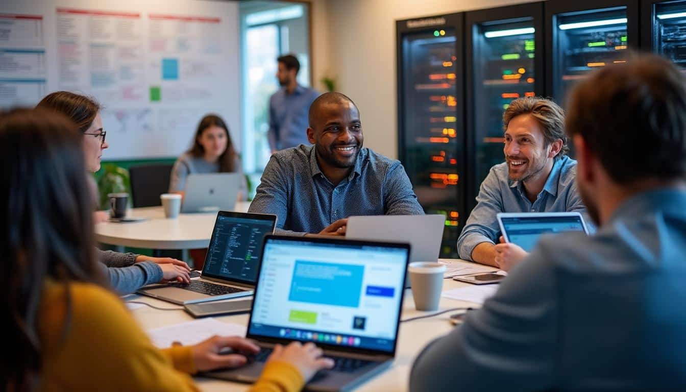 Illustration: Comprendre les fondements du SaaS digital et son fonctionnement technique