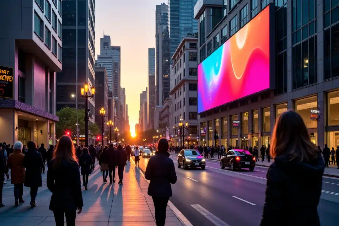 Quels sont les avantages d’un écran LED extérieur pour votre communication ?
