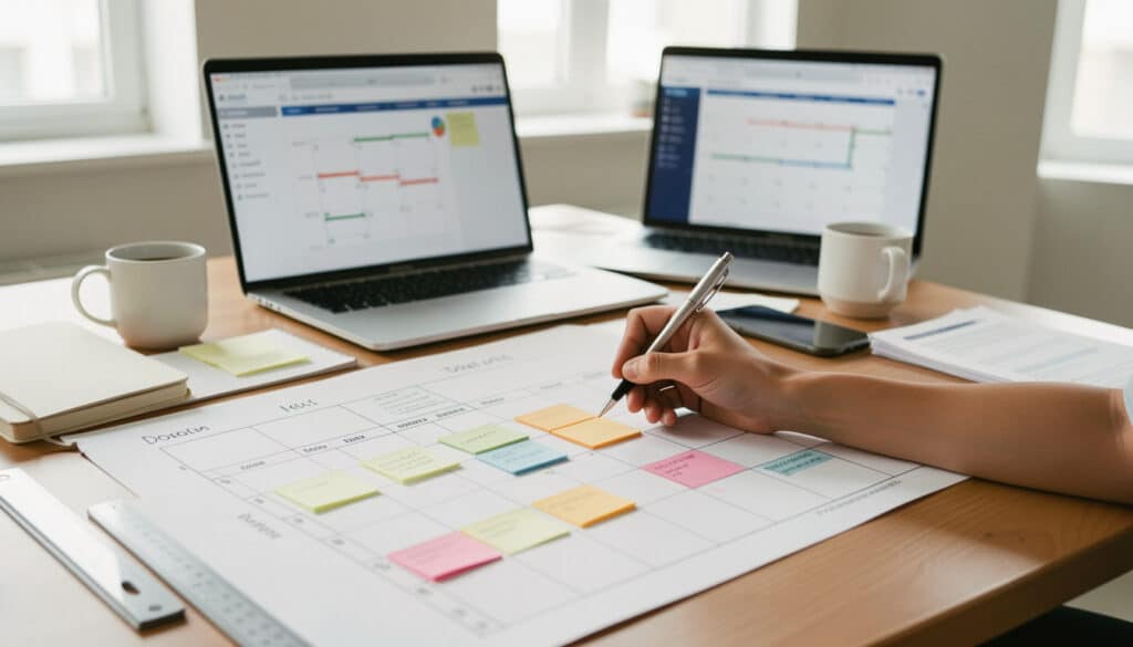 Comment construire un rétroplanning clair et réaliste